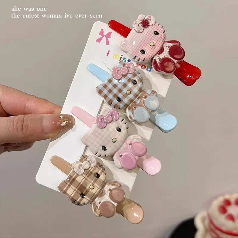 Women'S Accessories List - Fashion Kawaii Sanrio Hello Kitty Lattice