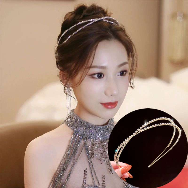 Women Accessories Wholesale China - Wholesale Gem Headbands For Women Girl