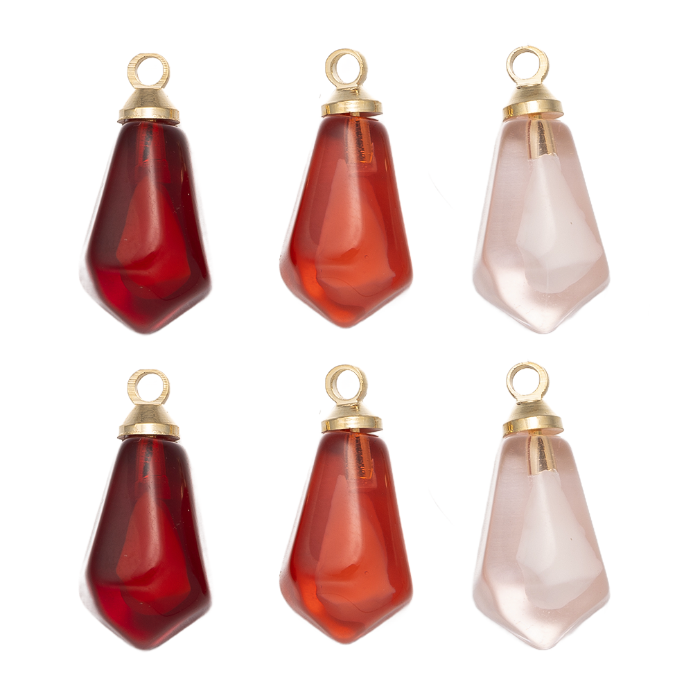 Resin Bangle Bracelet - 10pcs/Lot Fruit Pomegranate Seed Pendant For