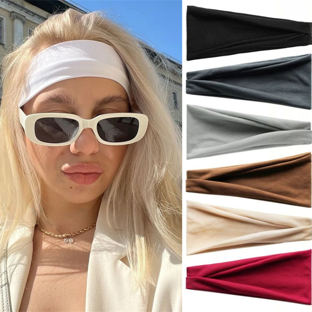 Women Accessories Wholesale China - New Colorful Elastic Headband for Women