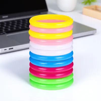 Resin Bangle Bracelet - 12Pcs Resin Bangle Bracelets Plastic Bangles