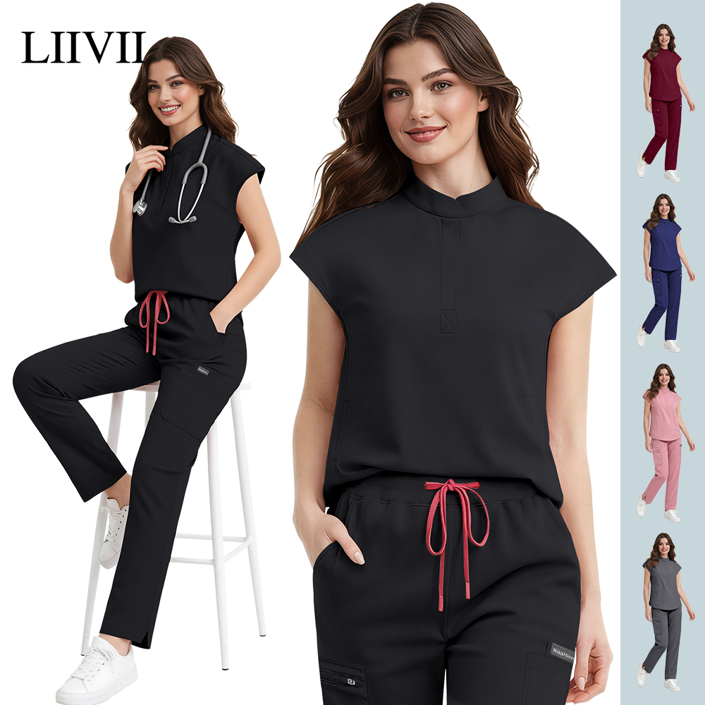 Women'S Work Accessories - Medical Clothes Women Hospital Scrubs Set