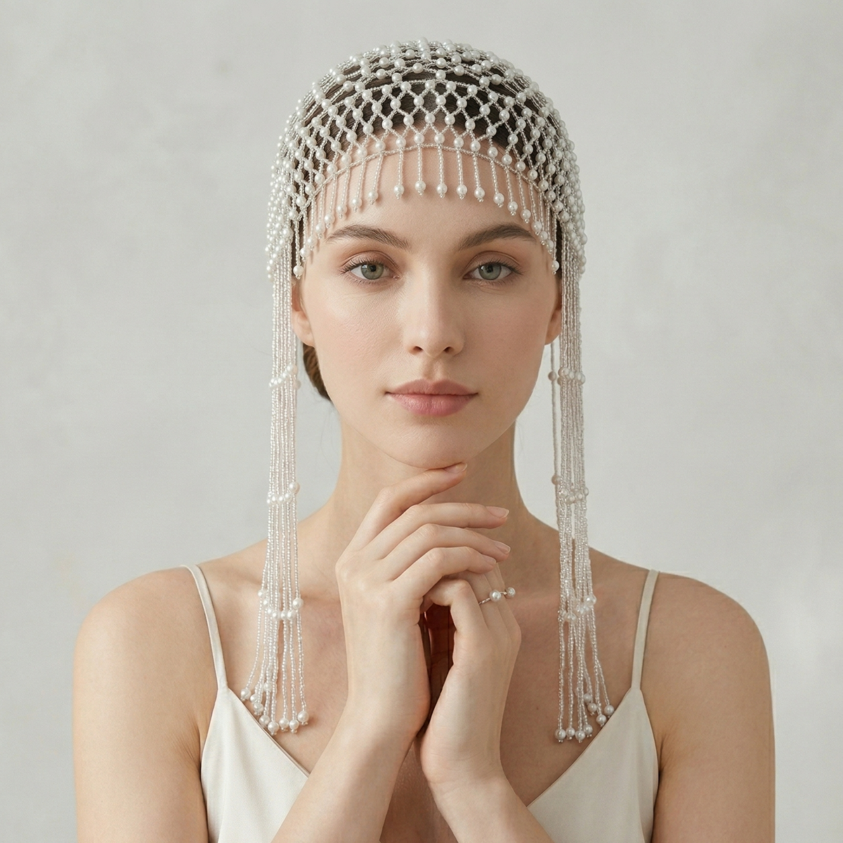 Luxury Pearls Beaded Headwrap  - Women'S Accessories List recension och pris