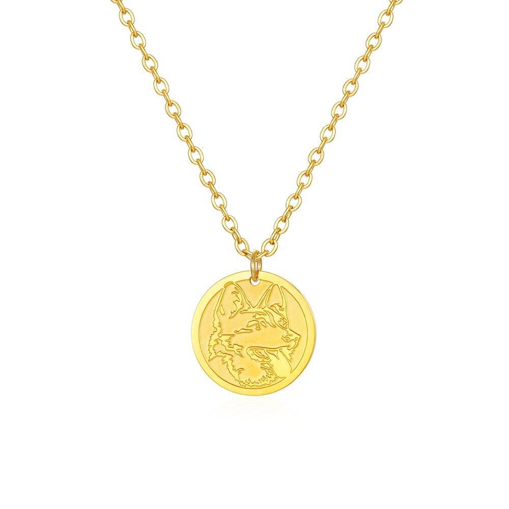 Stainless Steel Fashion Delica - Coin Necklace Delicate recension och pris