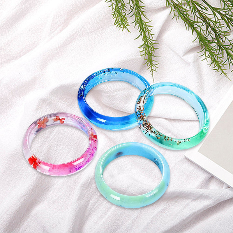 3pc Silicone Mold for Epoxy Re - Resin Bangle Bracelet recension och pris