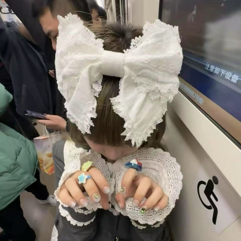Y2K Lolita Lovely Lace Headban - Women'S Accessories Louis Vuitton recension och pris