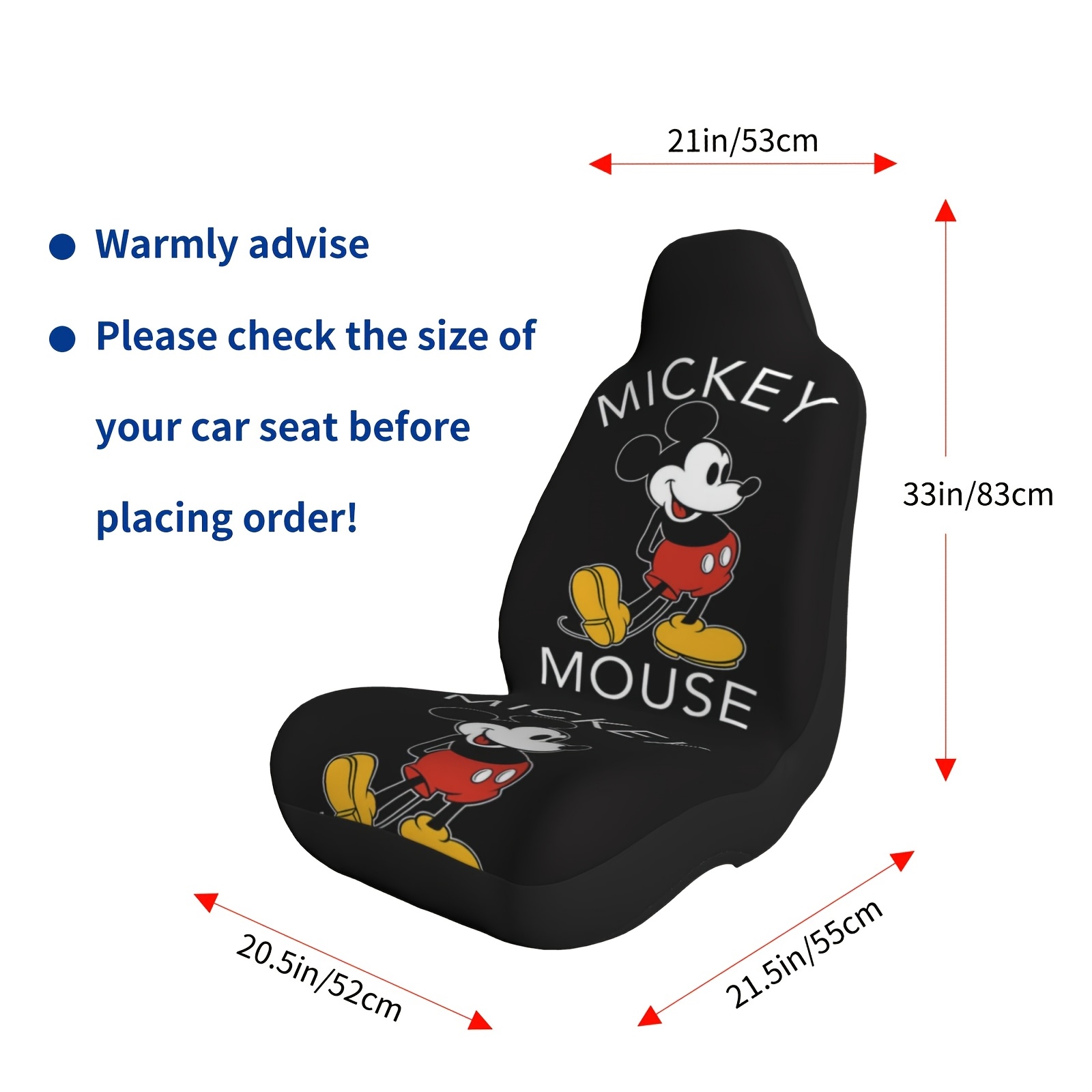 Mickey Mouse Pattern Car Seat  - Women'S Accessories Vans recension och pris