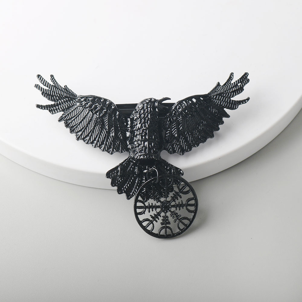 Gothic Crow Hairclip Vintage A - Women'S Viking Accessories recension och pris