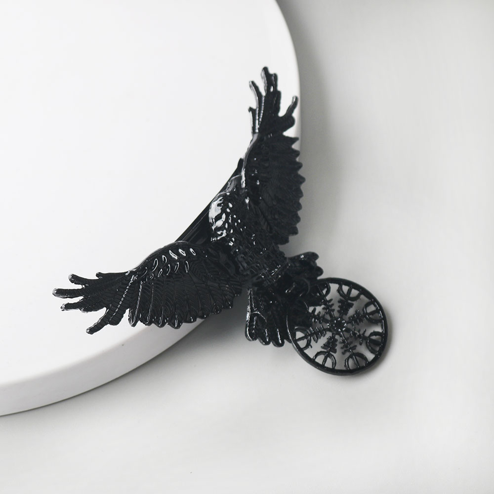 Gothic Crow Hairclip Vintage A - Women'S Viking Accessories recension och pris