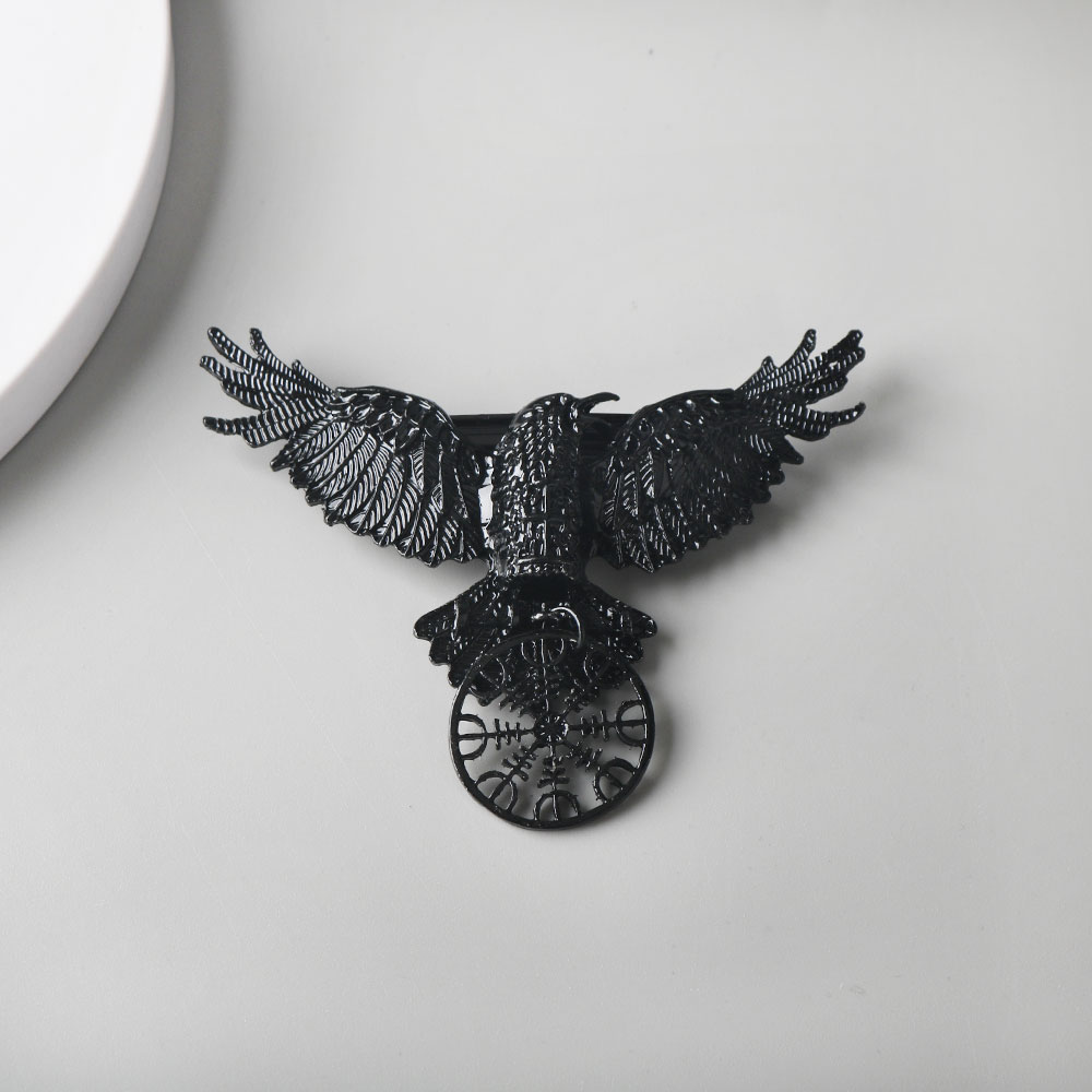 Gothic Crow Hairclip Vintage A - Women'S Viking Accessories recension och pris