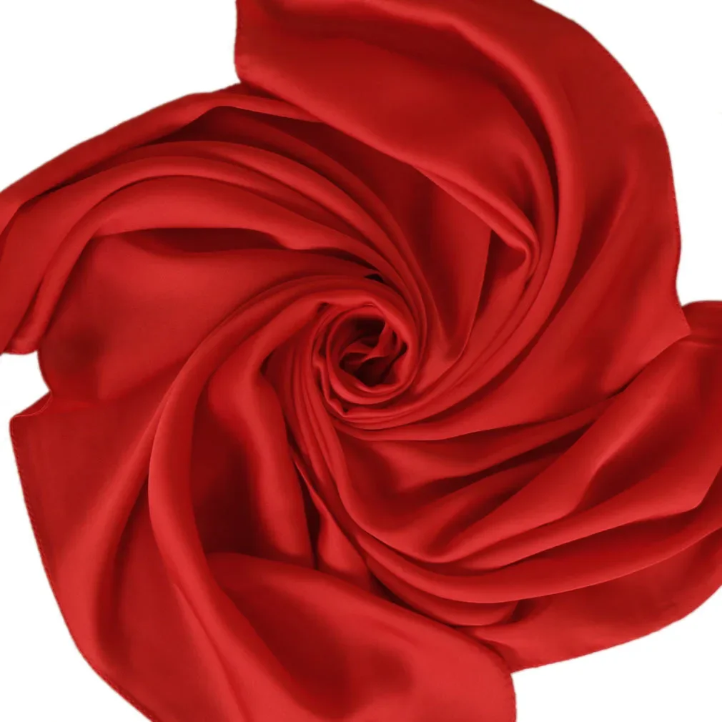 Satin Scarf Women 70cm Solid C - Women Accessories Wholesale China recension och pris