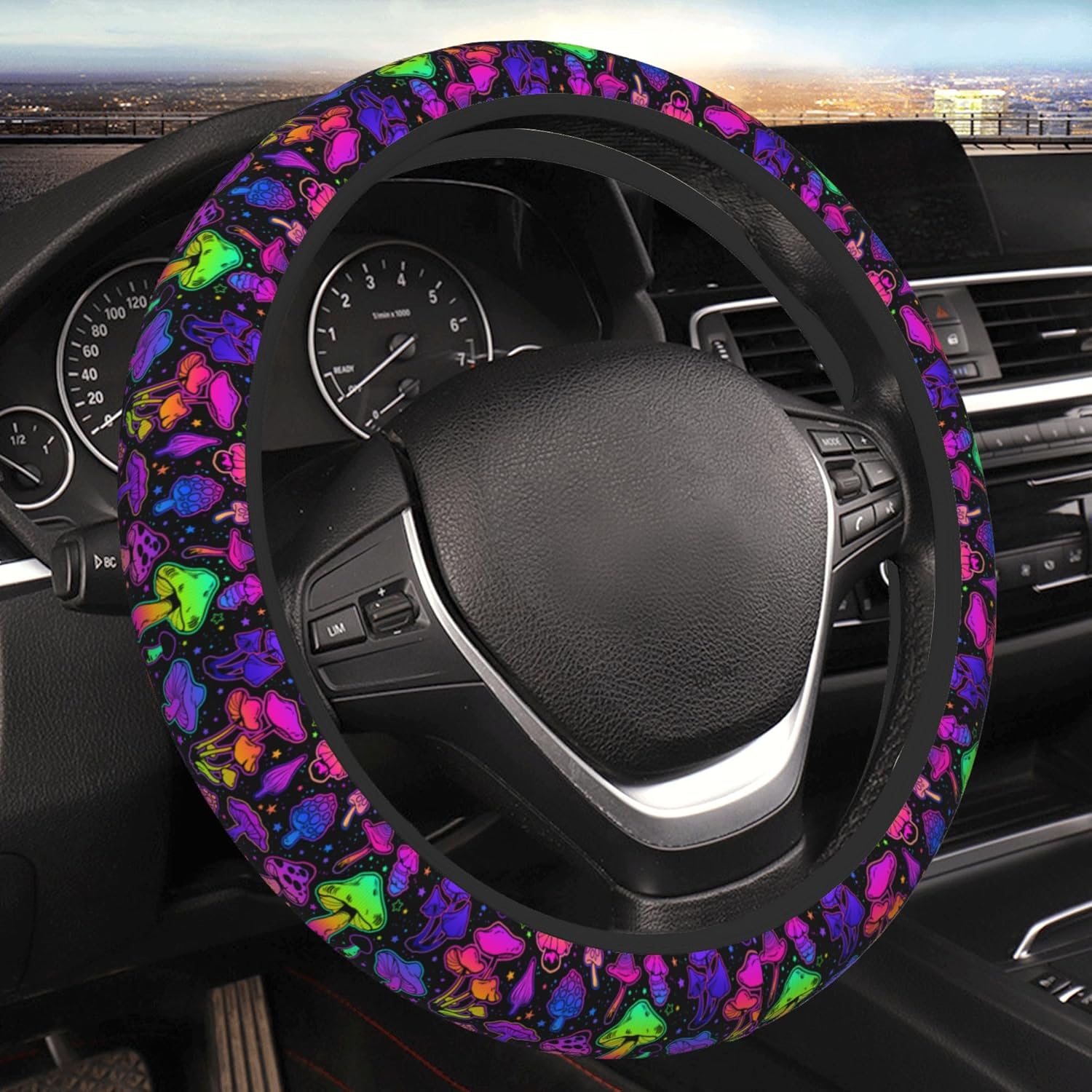 Mushrooms Steering Wheel Cover - Women'S Accessories Vans recension och pris