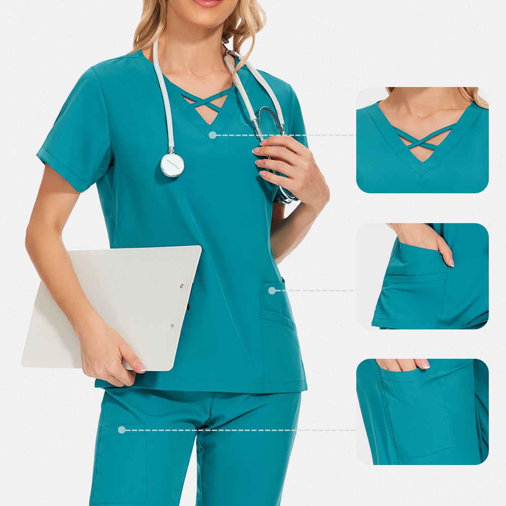 Newest Surgical Uniform Woman  - Women'S Work Accessories recension och pris