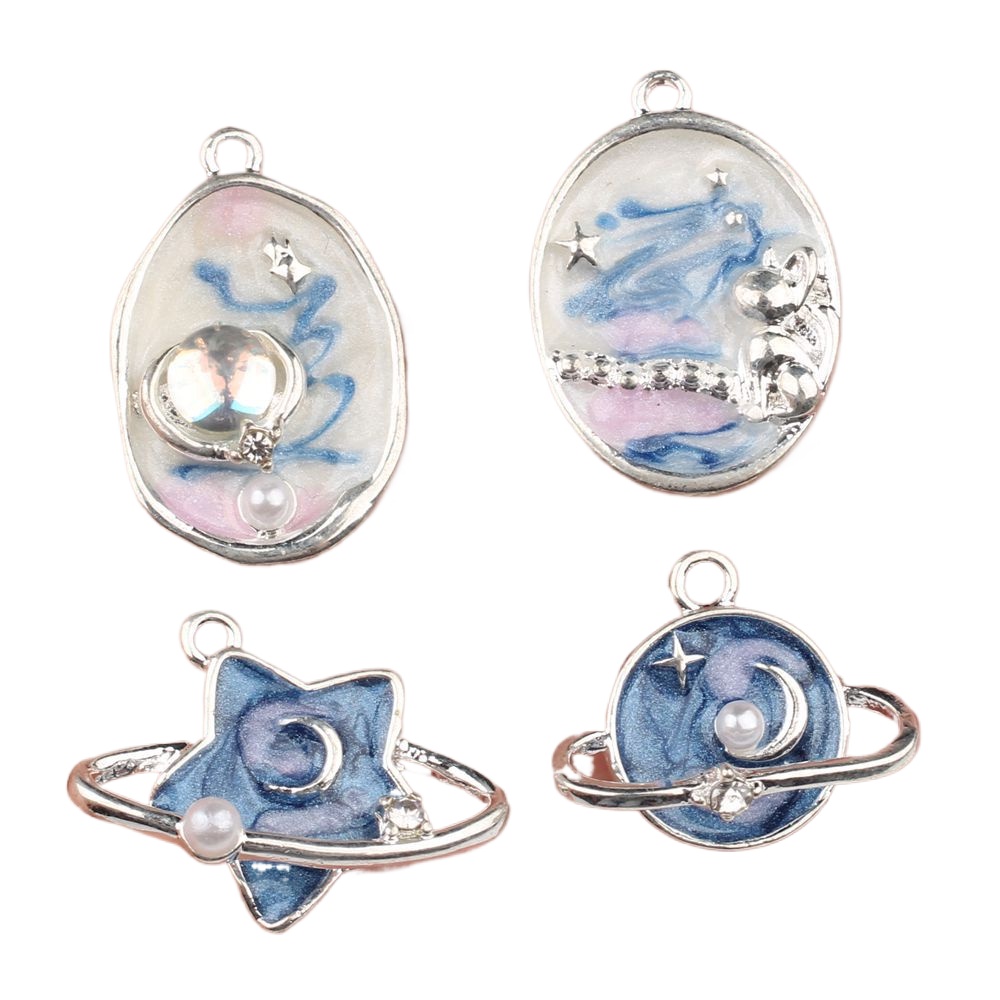 10pcs/lot Zinc Alloy Enamel Re - Resin Bangle Bracelet recension och pris