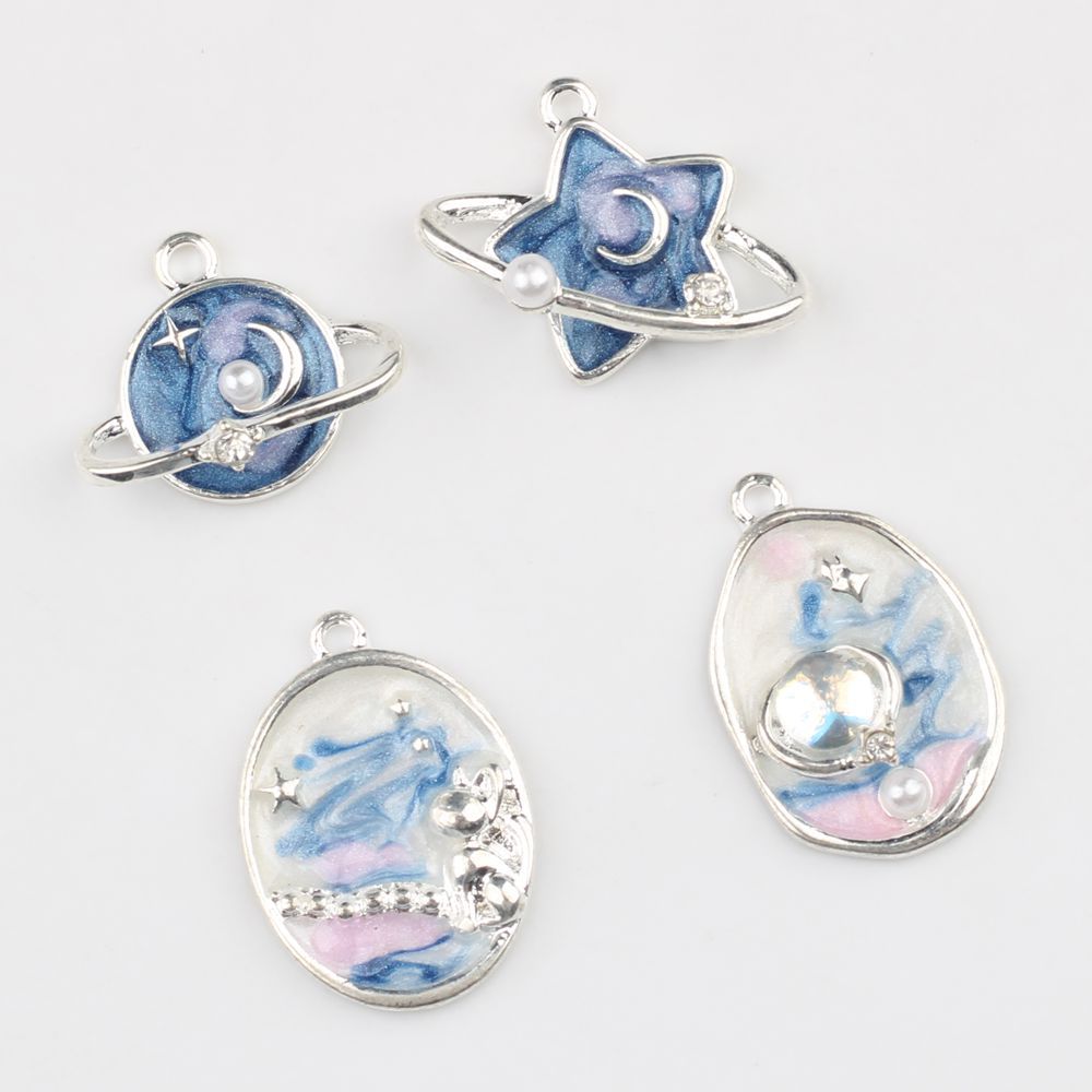 10pcs/lot Zinc Alloy Enamel Re - Resin Bangle Bracelet recension och pris