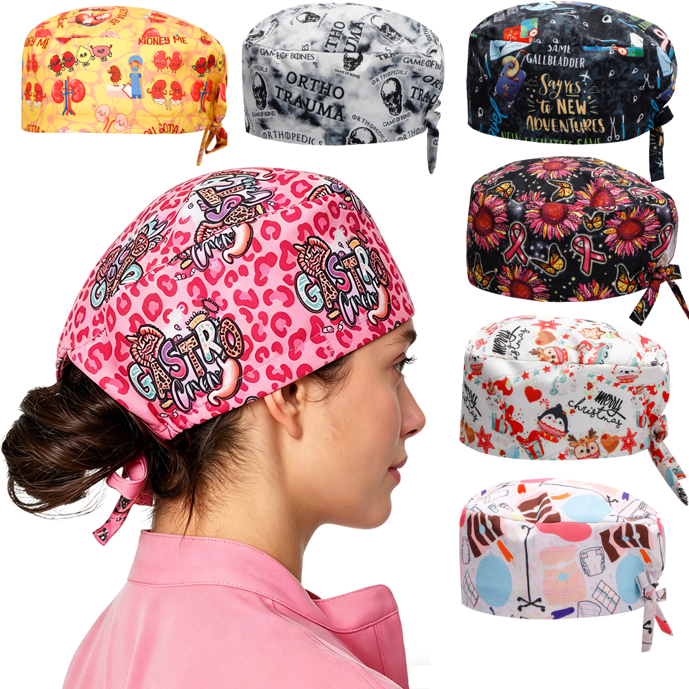 2026 Scrub Nursing Cap Men Wom - Women'S Work Accessories recension och pris