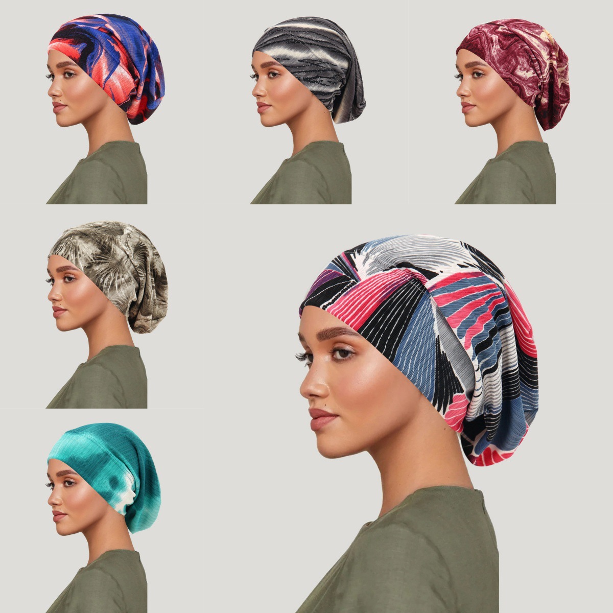 2026 New Tie-dye Hair Cover Ca - Women'S Accessories List recension och pris