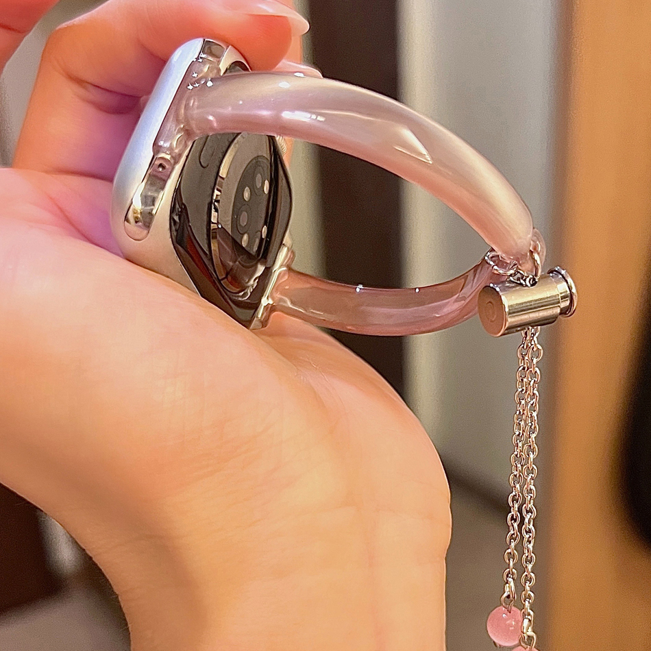 Cat's Eye Bangle Strap For App - Resin Bangle Bracelet recension och pris