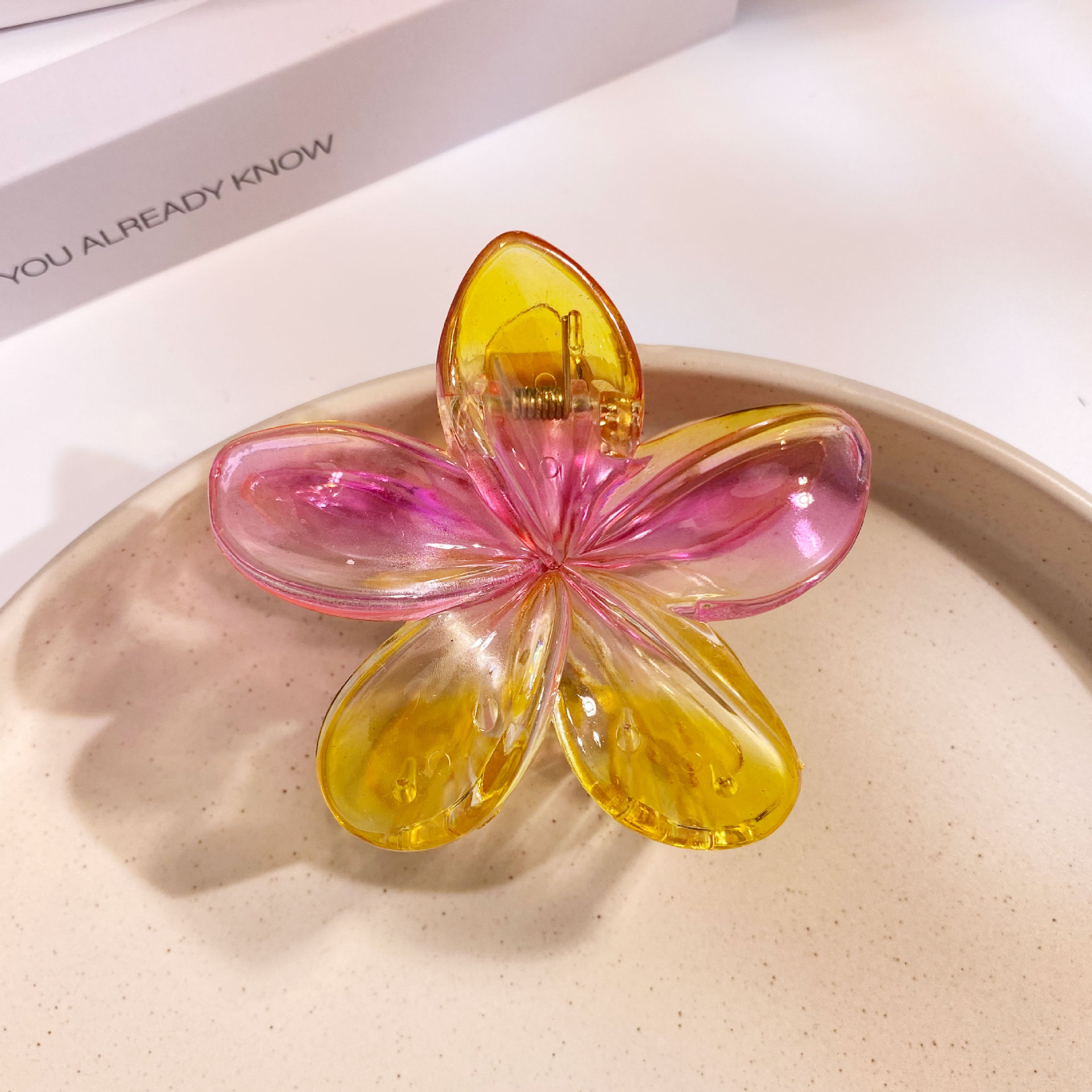1/6PCS 8CM Women Flower Hair C - Women Accessories Wholesale China recension och pris