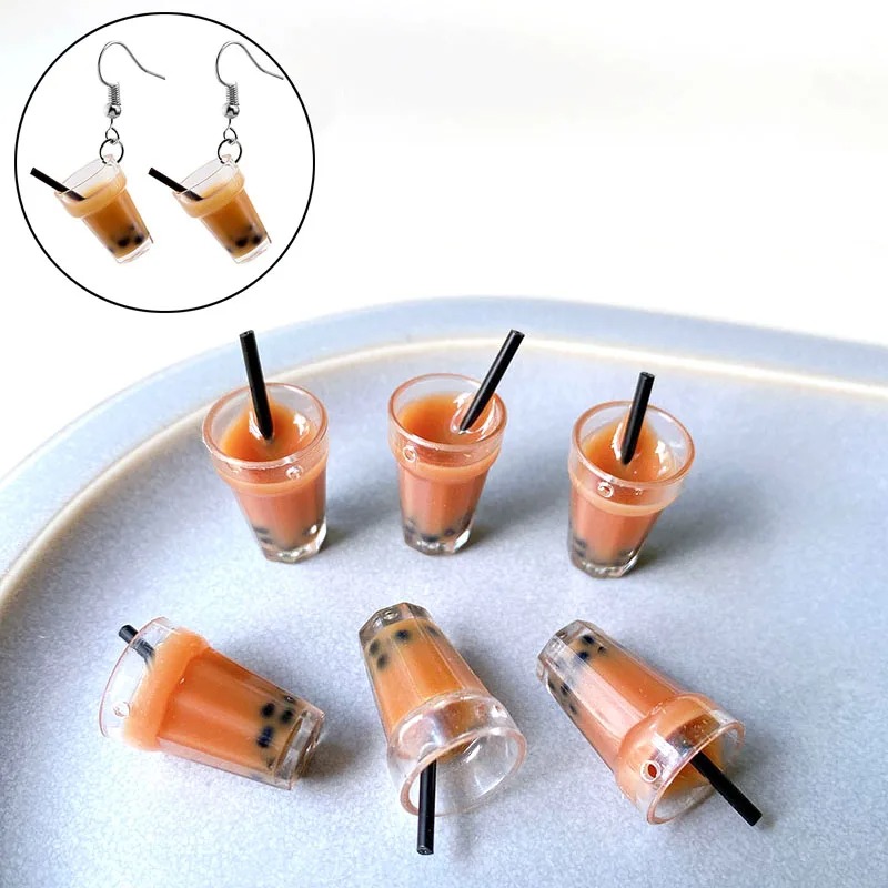 10pcs/lot 10*18mm Brown Milk C - Resin Bangle Bracelet recension och pris