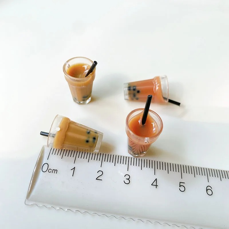 10pcs/lot 10*18mm Brown Milk C - Resin Bangle Bracelet recension och pris