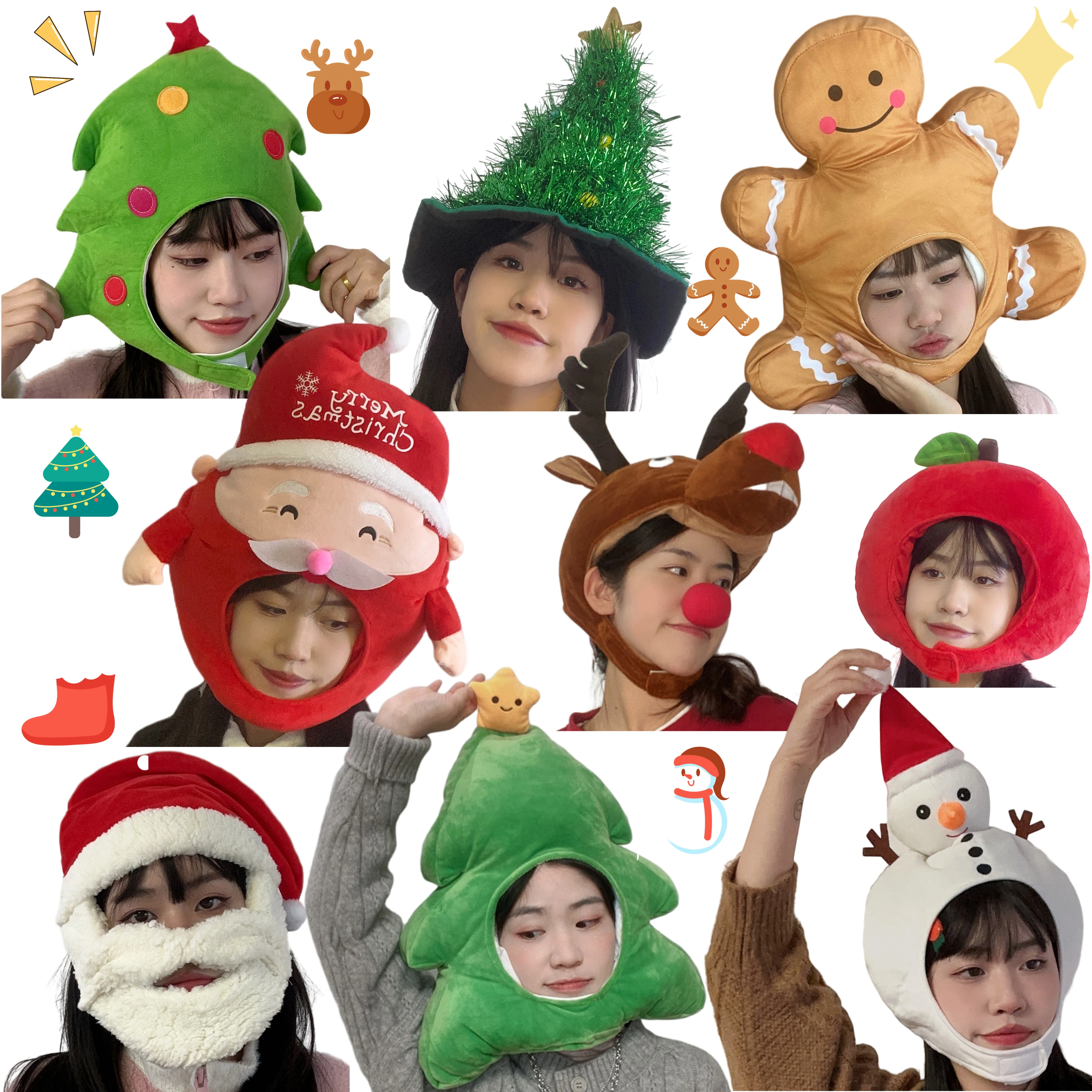 Christmas tree, gingerbread ma - Women Accessories Photos recension och pris