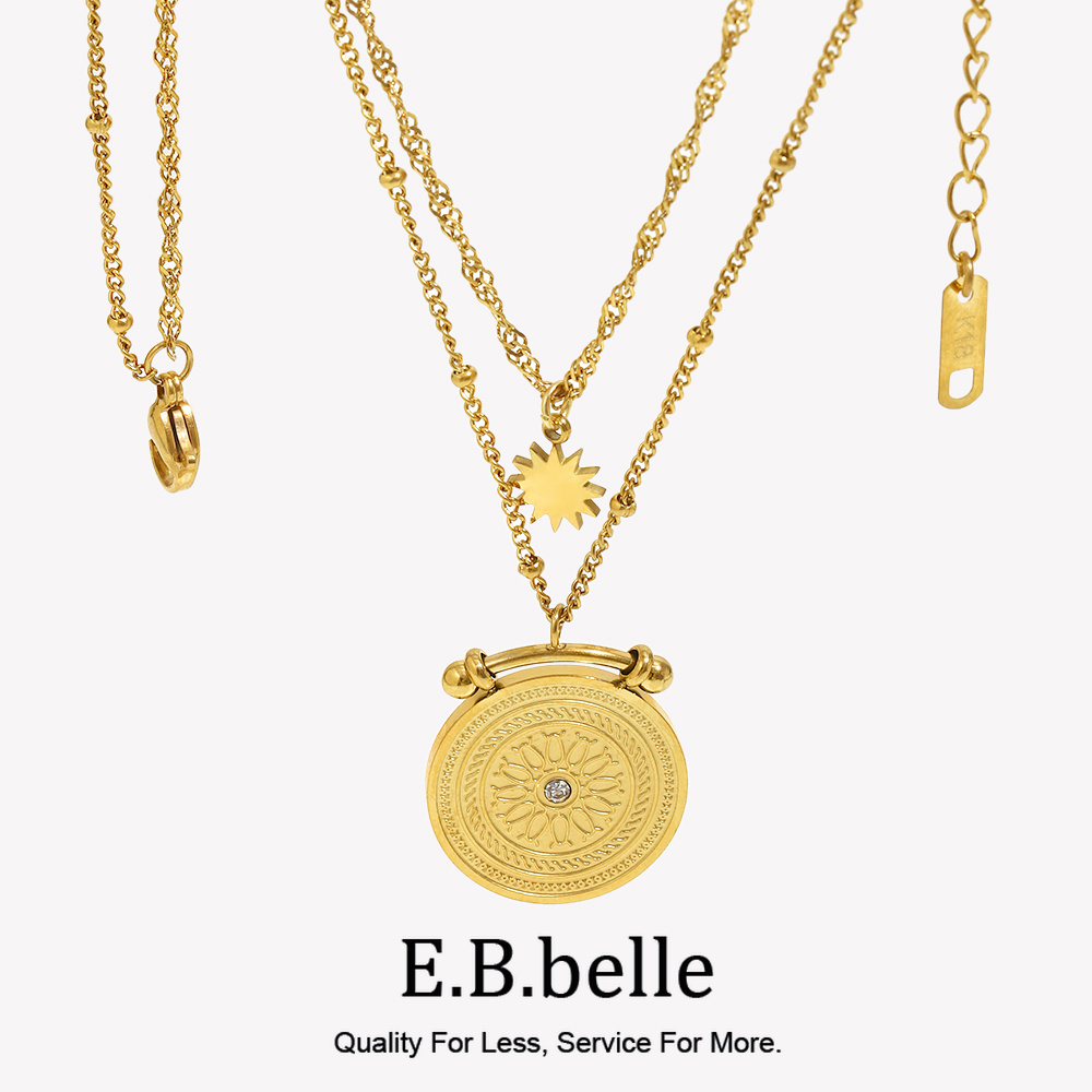 E.B.belle Center of the Univer - Coin Necklace Delicate recension och pris