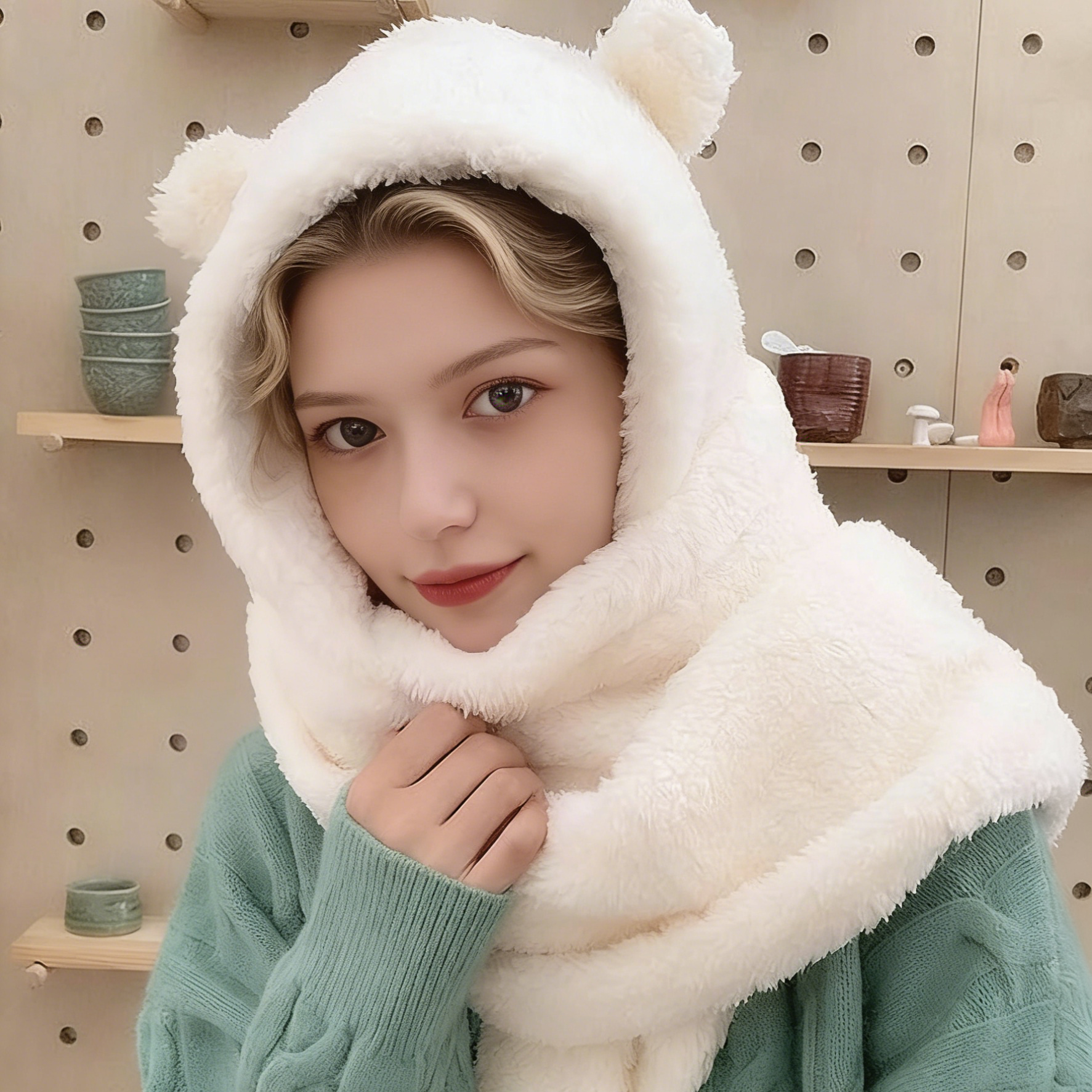 2Pcs Fashion Winter Women Nove - Women'S Winter Accessories Set recension och pris