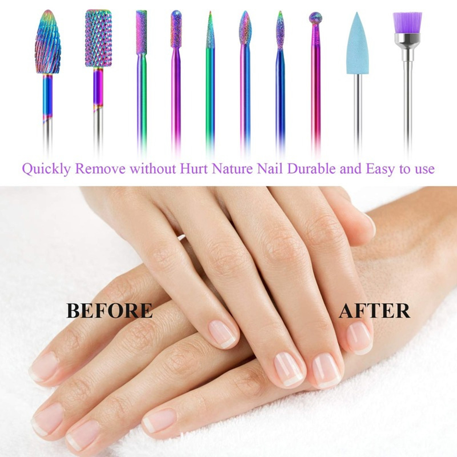 Manicure Grinding Head Set Man - Women Accessories Combo recension och pris