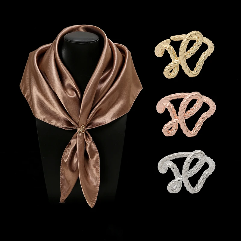 Fashion Metal Scarf Buckle But - Women'S Winter Accessories Set recension och pris