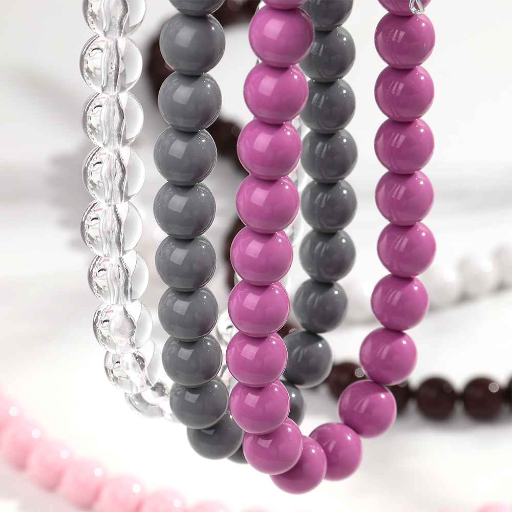 Fashion Colorful Round Acrylic - Resin Bangle Bracelet recension och pris