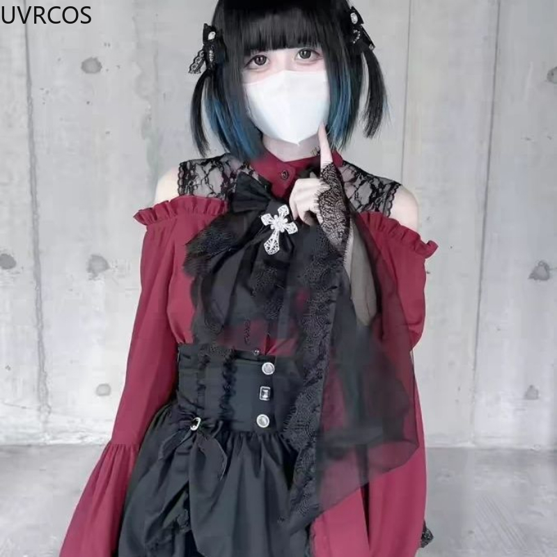 Gothic Y2k Lolita Style Shirts - Women'S Accessories Louis Vuitton recension och pris