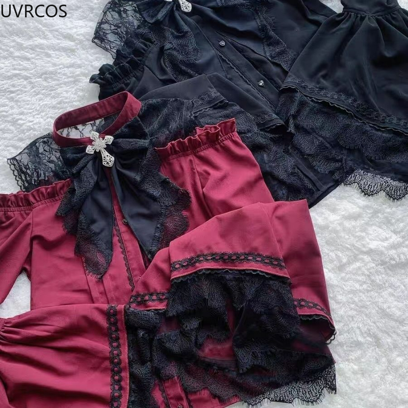 Gothic Y2k Lolita Style Shirts - Women'S Accessories Louis Vuitton recension och pris