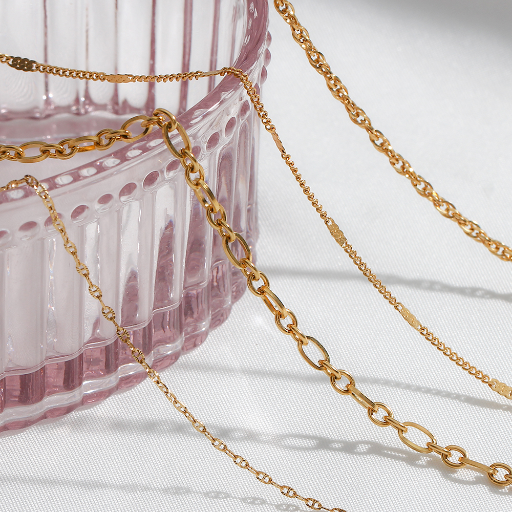 Tarnish Free Thin Delicate Lin - Coin Necklace Delicate recension och pris