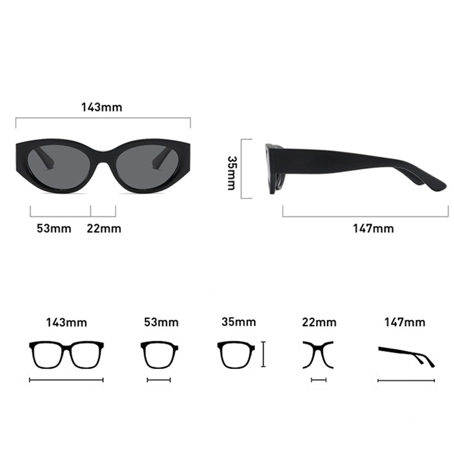 Women Men Classic Cat-Eye Pola - Women Accessories Photos recension och pris