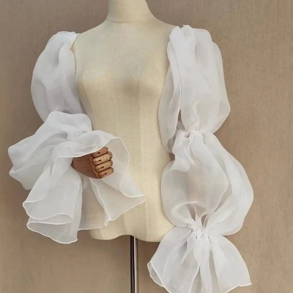 Elegant Puffy Wedding Arm Slee - Women'S Winter Accessories Set recension och pris