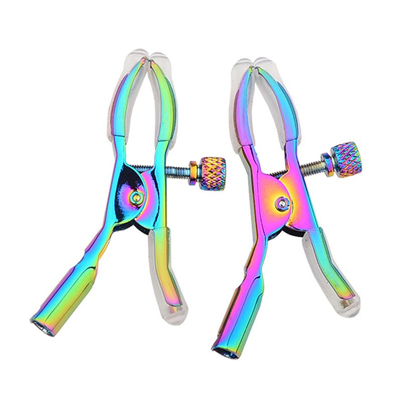 1Pair Colorful Metal Nipple Cl - Women Accessories Combo recension och pris
