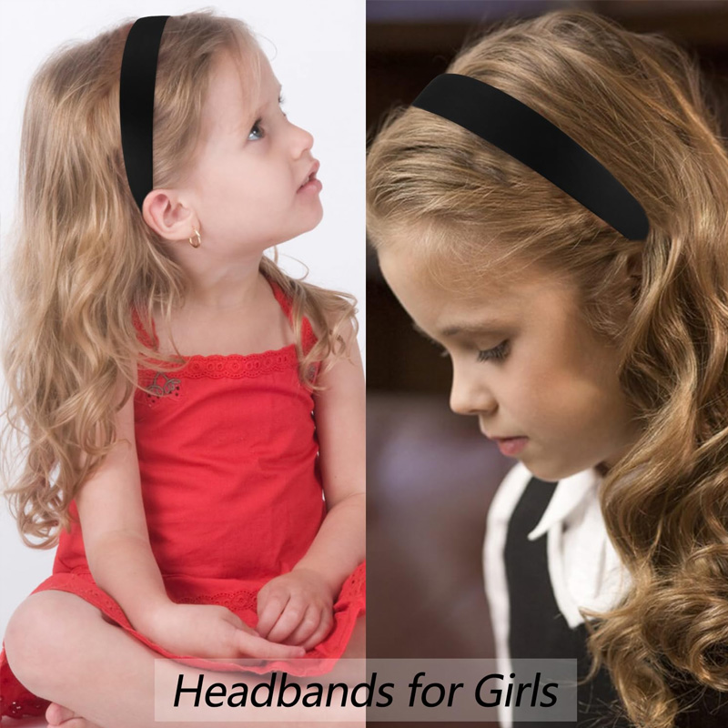 Black Satin Padded Headband fo - Women'S Work Accessories recension och pris
