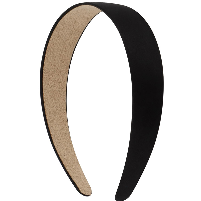 Black Satin Padded Headband fo - Women'S Work Accessories recension och pris