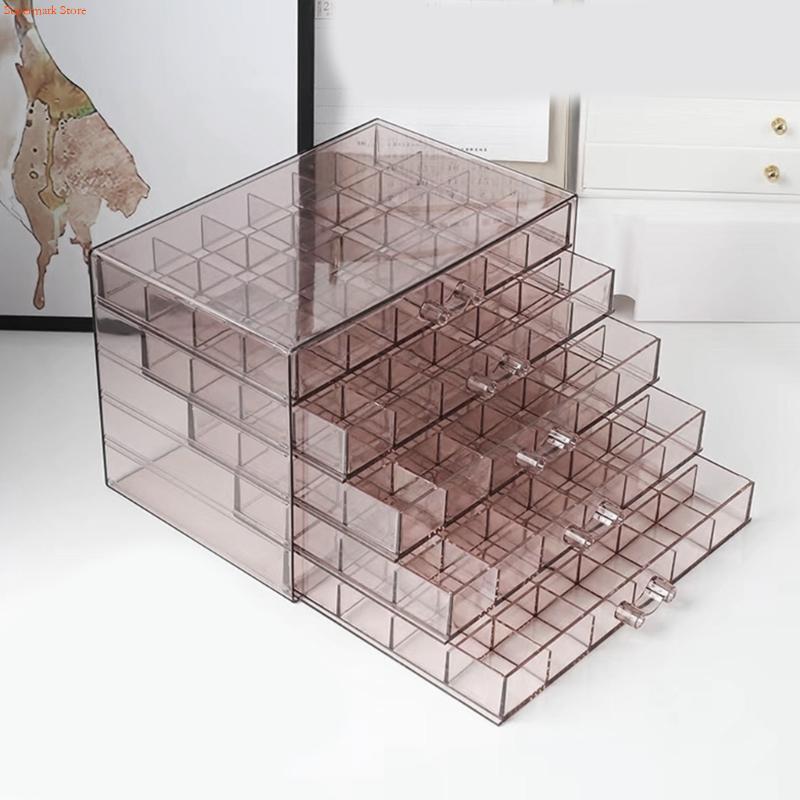 Q5WE Acrylic Jewelry Box with  - Women Accessories Drawer recension och pris