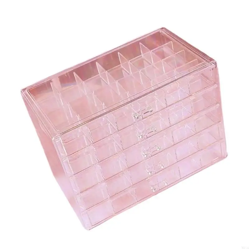 Q5WE Acrylic Jewelry Box with  - Women Accessories Drawer recension och pris