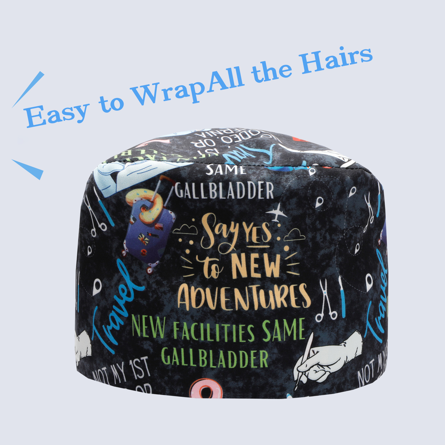 Cartoon Printing Surgical Caps - Women'S Work Accessories recension och pris