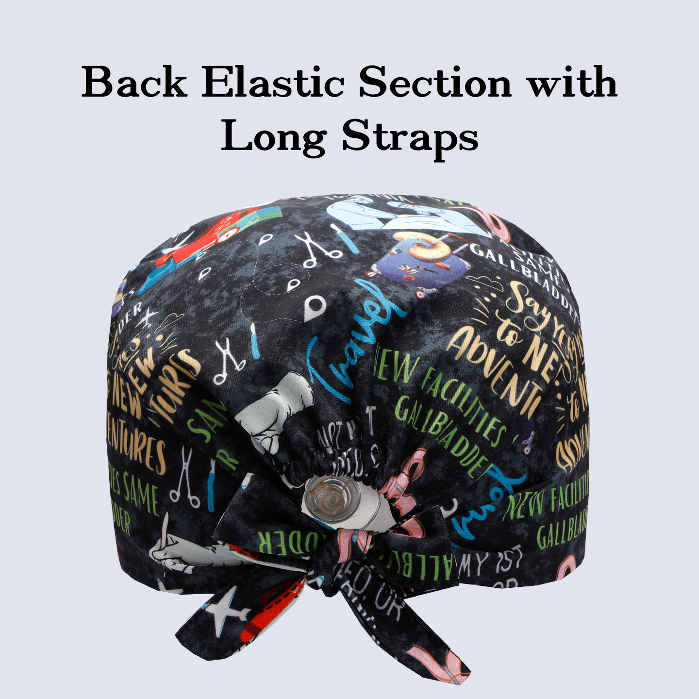 Cartoon Printing Surgical Caps - Women'S Work Accessories recension och pris