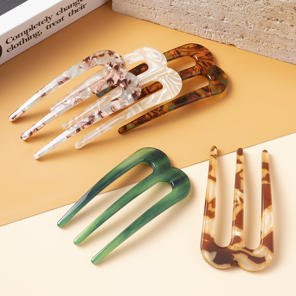 Acetic Acid Hair Forks Three T - Women'S Accessories List recension och pris