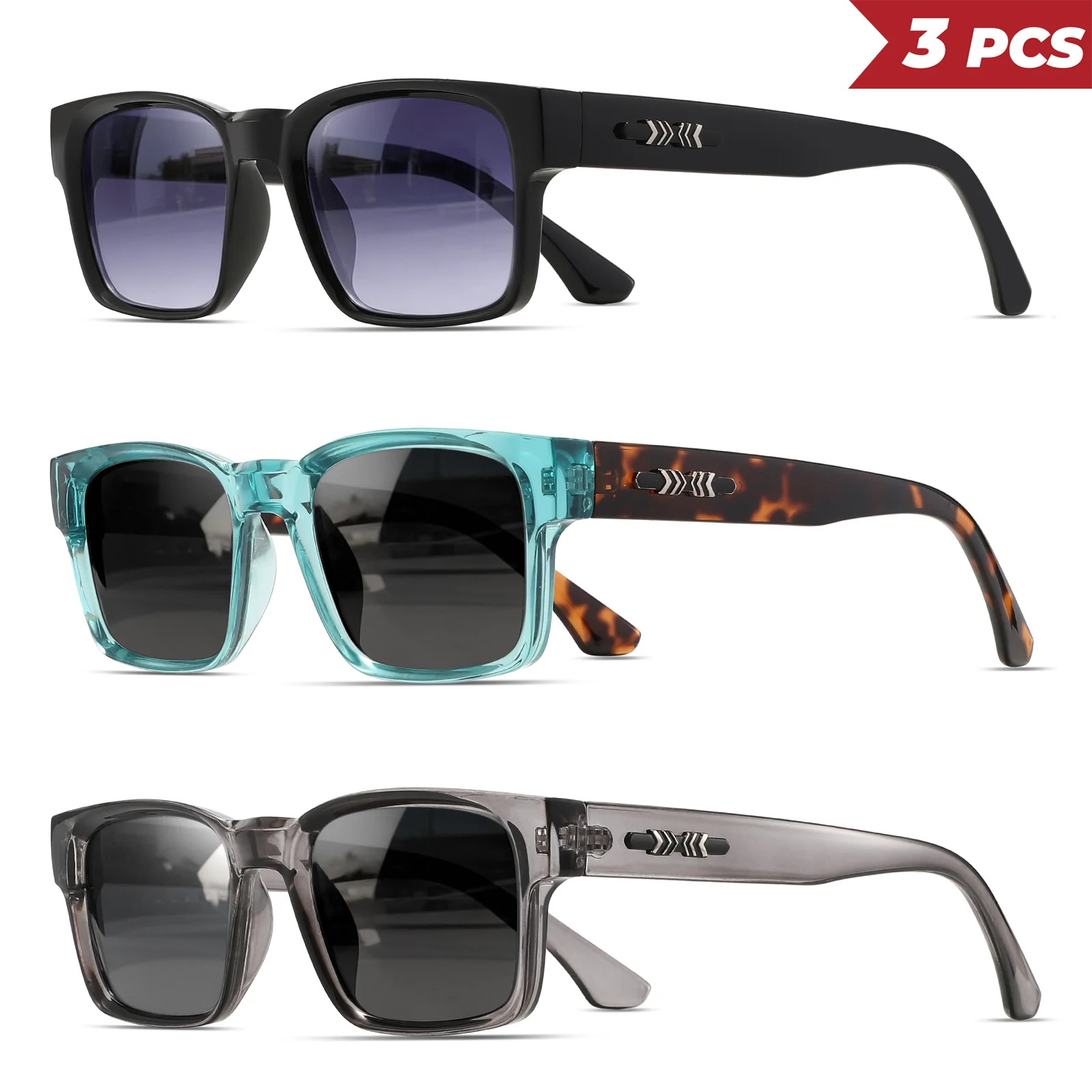 1/3PCS Oversize frame One-piec - Women Accessories Photos recension och pris