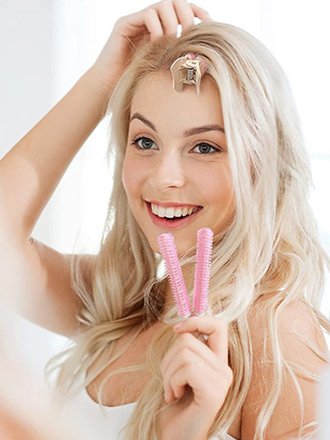 2 Pcs Hair Rollers Volumizing  - Women Accessories Combo recension och pris