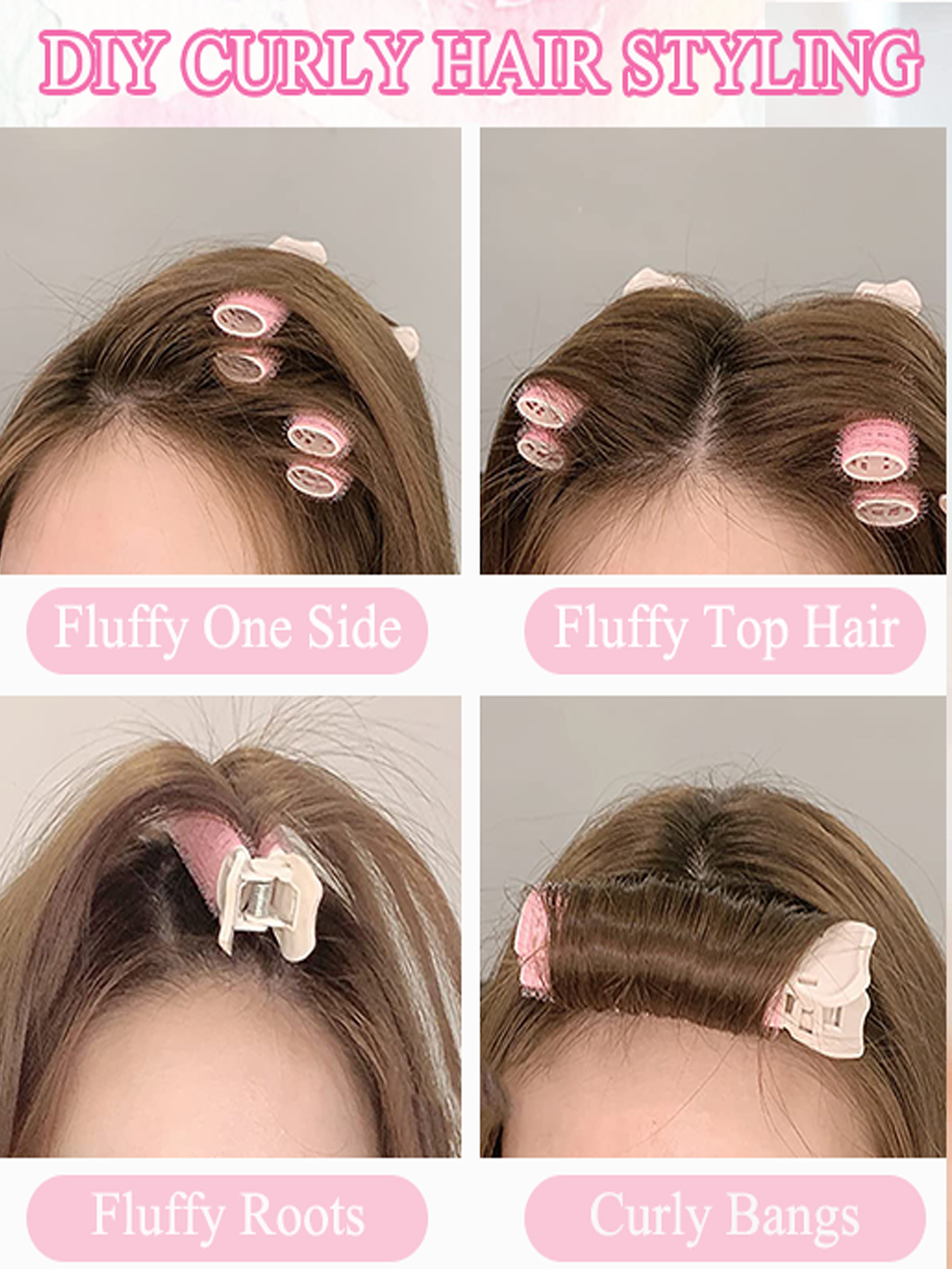 2 Pcs Hair Rollers Volumizing  - Women Accessories Combo recension och pris