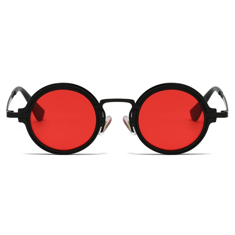 New Retro Metal Round Frame Su - Women Accessories Photos recension och pris