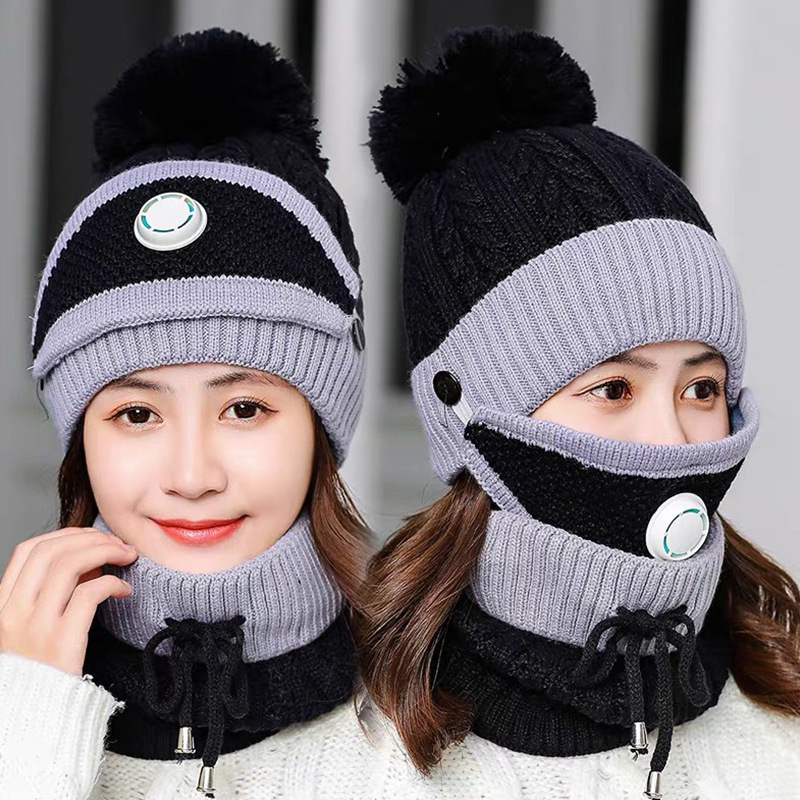 2026 Winter Fashion Solid-colo - Women'S Winter Accessories Set recension och pris