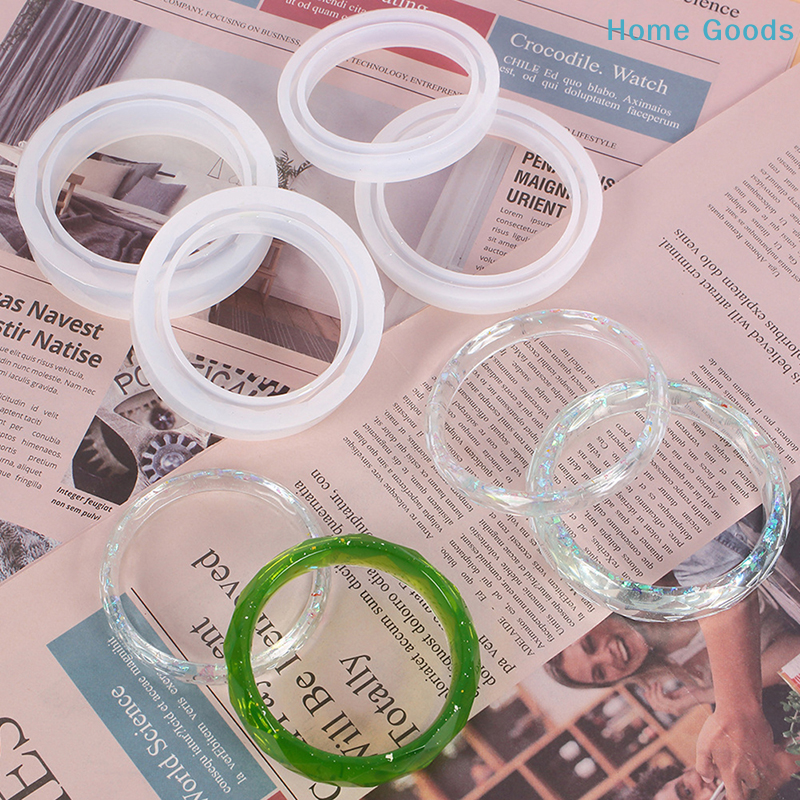 1Pc Silicone Bangle Mold Round - Resin Bangle Bracelet recension och pris